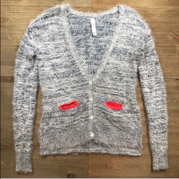 Aeropostale Sweaters - *B1G1 FREE* Aeropostale Eyelash Button Down Cardigan